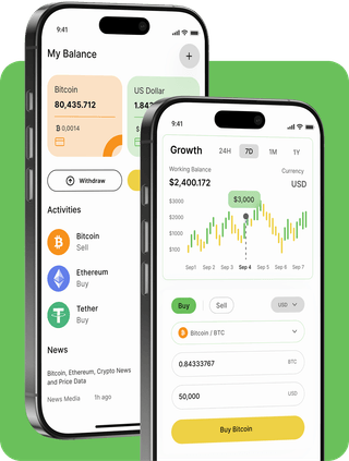 Rentoira trading platform with live market data